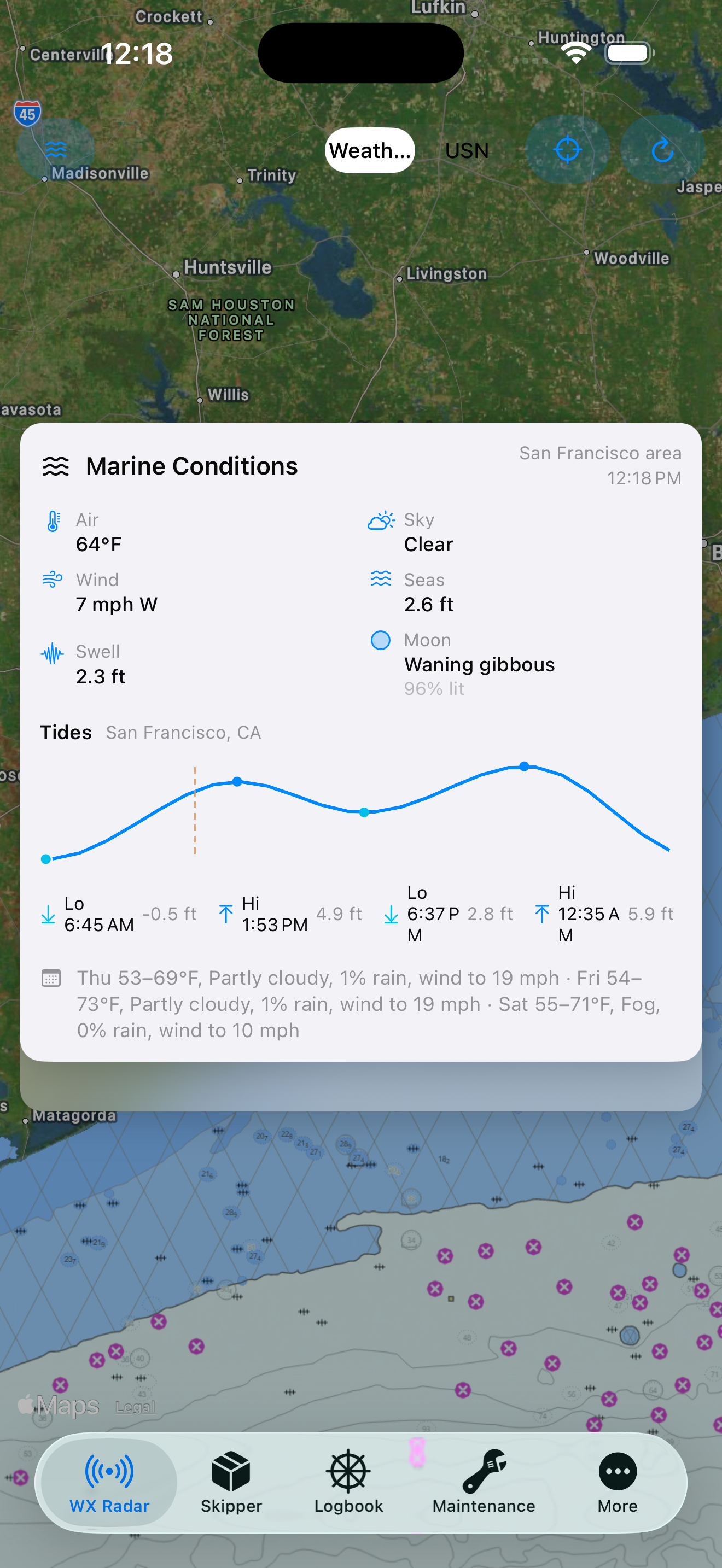 Instant Weather based upon your location